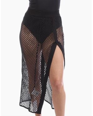 Off-White c/o Virgil Abloh Mesh Skirt - Black
