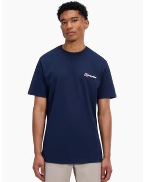 Berghaus Front & Back Short Sleeve T-Shirt - Blue