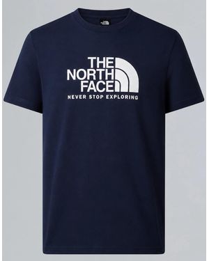 The North Face M New Peak Ss T-Shirt - Blue