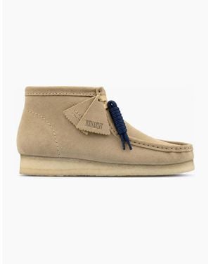 Clarks Originals Wallabee Boots Maple Suede - Natural