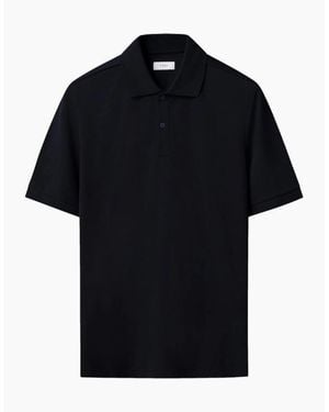 Eton Pima Pique Polo 28 - Black