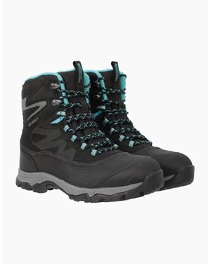 Mountain Warehouse Ladies Ultra Piste Basher Ii Waterproof Snow Boots - Black
