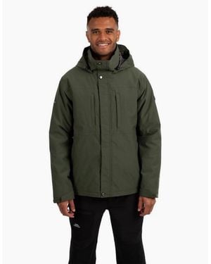 Trespass Discott Waterproof Jacket - Green