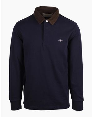 GANT Cord Collar Rugger - Blue