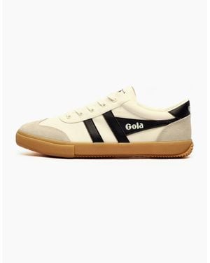 Gola Classics Badminton Plimsoll Trainers Off - Natural