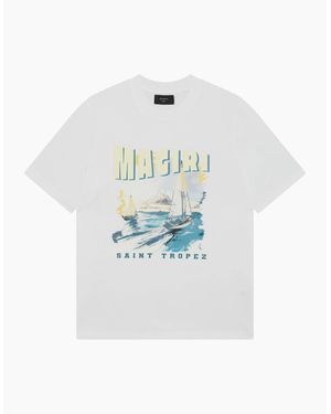 Magrit Voyage Printed T-Shirt - Blue