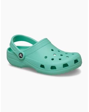 Crocs™ Classic Clog Thermoplastic Mint Tint Clogs - Green