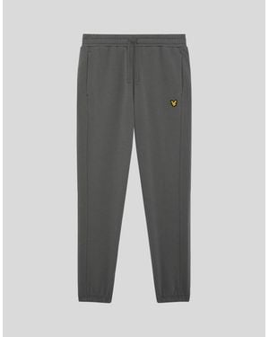 Lyle & Scott Sports Loopback Cotton Joggers - Grey