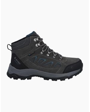 Hi-Tec Bandera Expedition Hiking Boots Dark Gull/Harbour Mist - Black