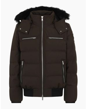 Moose Knuckles Cloud Neoshear Bomber - Black