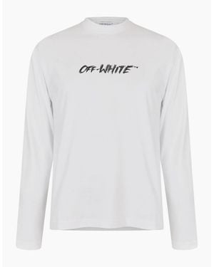 Off-White c/o Virgil Abloh Long Sleeve T Shirt - White