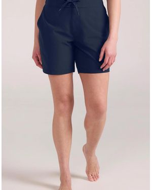 Mountain Warehouse Ladies Quick Dry Long Length Boardshorts - Blue
