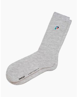 Parlez Lewis Heather Socks - Grey