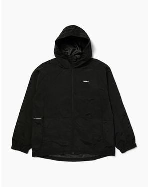 Huf All Caps Shell Jacket - Black