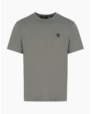 Belstaff Patch Logo T-Shirt - Grey