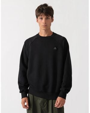 Moose Knuckles Yul Crewneck Sweatshirt - Black
