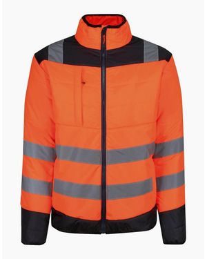 Regatta Two Tone Thermal Hi-Vis Jacket - Orange