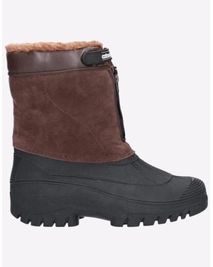 Cotswold Venture Waterproof Winter Boot - Brown