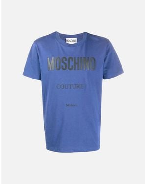 Moschino Couture Milano T-Shirt - Blue
