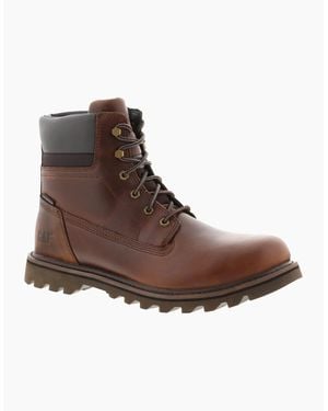 Caterpillar Deplete Wp Boots Uk Size - Brown