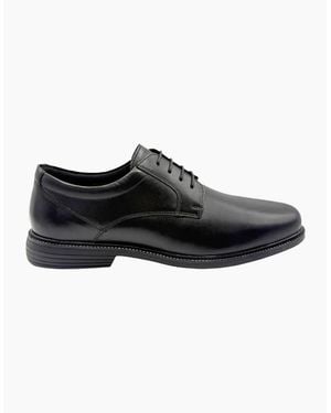 Rockport Clinton Plain Toe Shoes - Black