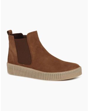Gabor Lourdes Chelsea Boots - Brown