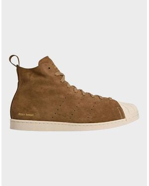 Wales Bonner Adidas Superstar Hi Wb - Brown