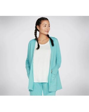 Skechers Performance Everyday Belted Light Cardigans - Blue