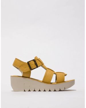 Fly London Yudd236Fly Sandals Bumblebee - Metallic
