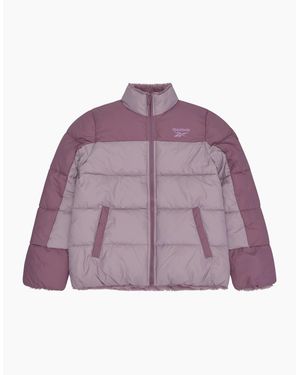 Reebok Rb2110 Reversible Puffer - Purple