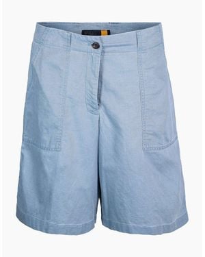 Timberland Linen Citadel Bermuda Shorts - Blue