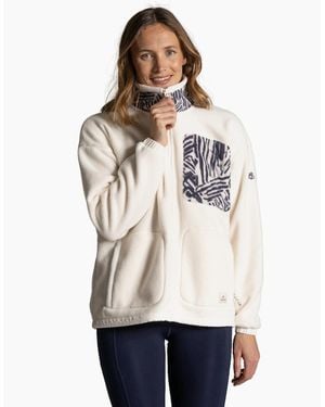 Craghoppers Sanaa Borg Full Zip Fleece - Natural