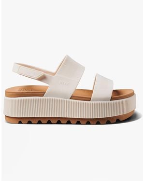 Reef Water Vista Higher Sandals Cloud - White