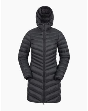 Mountain Warehouse Ladies Florence Long Padded Jacket - Blue