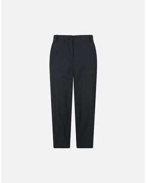 Mountain Warehouse Ladies Delta Stretch Capri Trousers - Blue