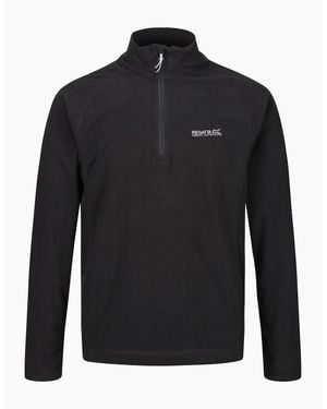 Regatta Great Outdoors Montes Funnel Neck Fleece Jumper - Black