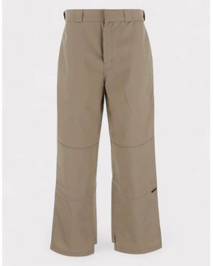 Palm Angels Reversed Waistband Chino Pant - Natural