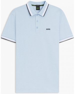 BOSS Pale Paddy Polo Shirt - Blue