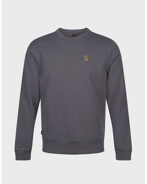 Luke 1977 Luke1977 London 1000 Essential Sweatshirt - Blue