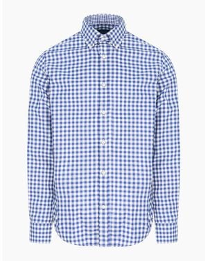 Paul & Shark Cotton Twill Shirt - Blue
