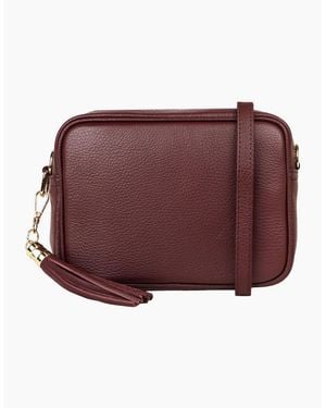 Elie Beaumont Crossbody 2 Customisable Handbag - Red