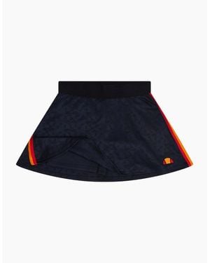 Ellesse Solid Patterned Mini Kynance Skort - Blue