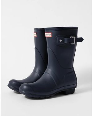 HUNTER Original Short Wellies - Blue