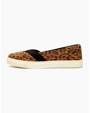 Hush Puppies Tiffany Leopard Slip On Shoes Leopard Print - Natural
