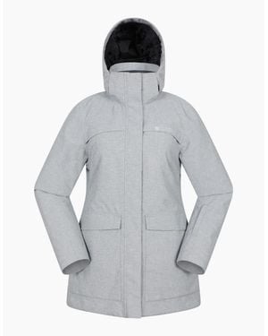 Mountain Warehouse Ladies Snowdrift Waterproof Ski Jacket - Grey
