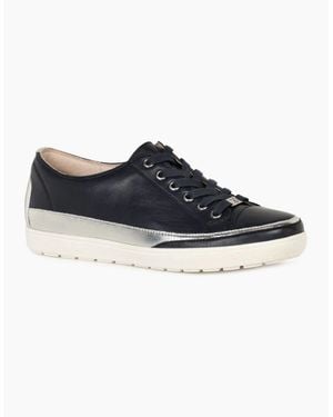 Caprice Star Casual Lace Up Trainers - Blue