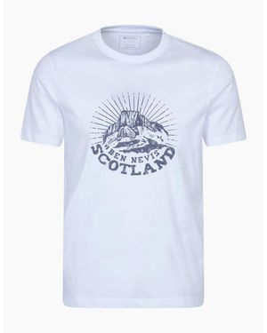 Mountain Warehouse Ben Nevis Scotland Short-Sleeved T-Shirt - Blue
