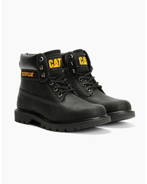Caterpillar Colorado 2.0 Tractor Leather Boots - Black