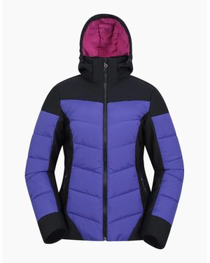 Mountain Warehouse Ladies Resort Recco Padded Ski Jacket - Purple