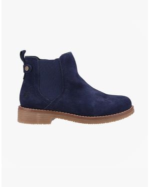 Hush Puppies Maddy Wide Chelsea Boots - Blue